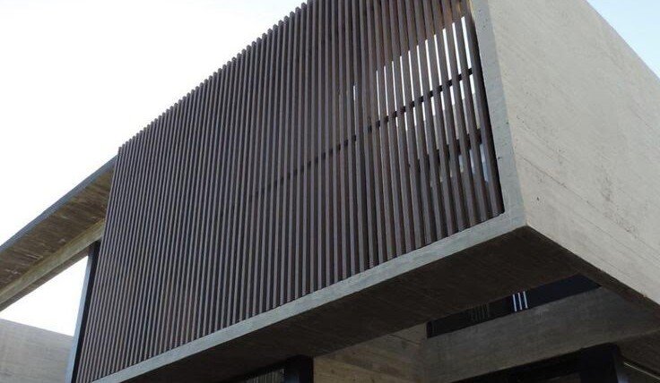 Wooden Slat Facade